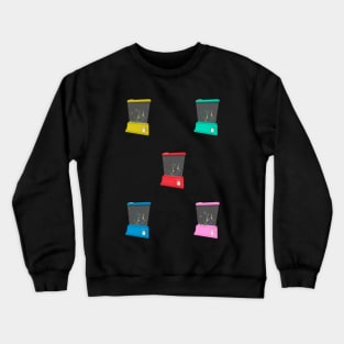 Colorful Waterful Ring Toss Crewneck Sweatshirt